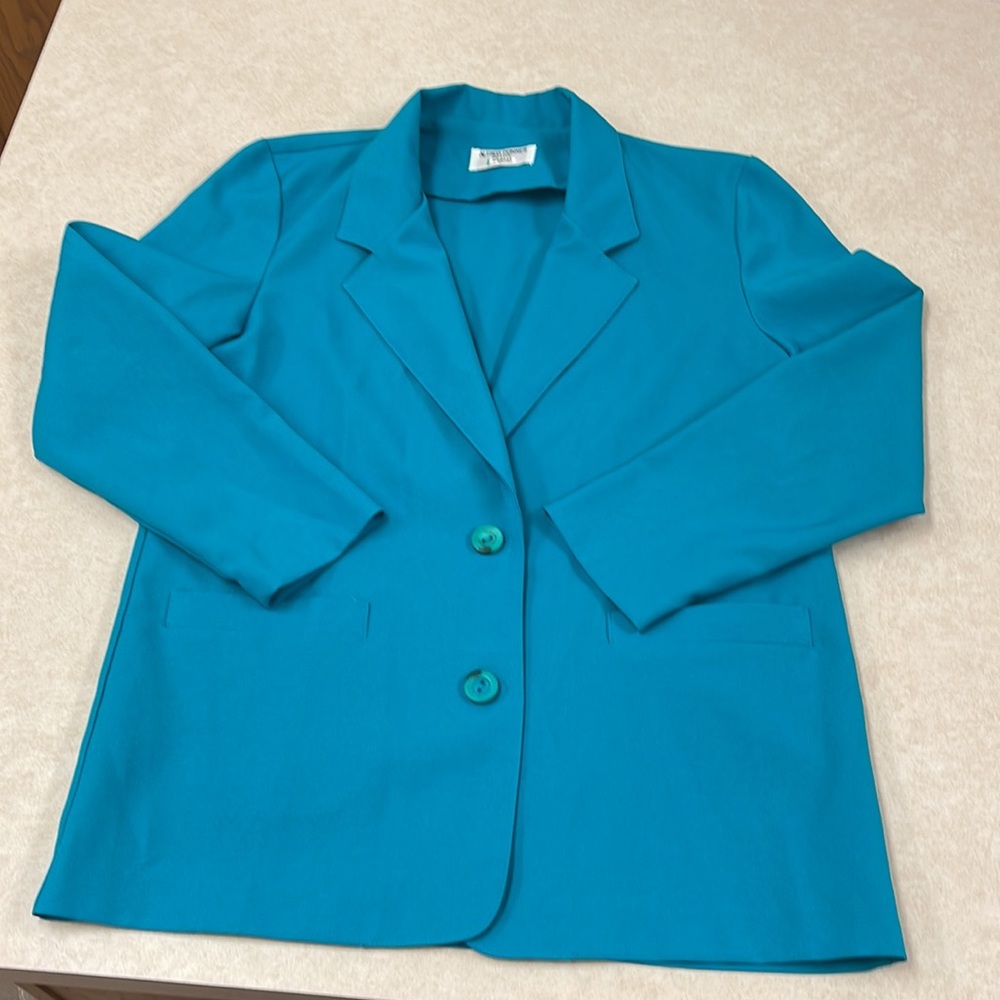bright green blazer